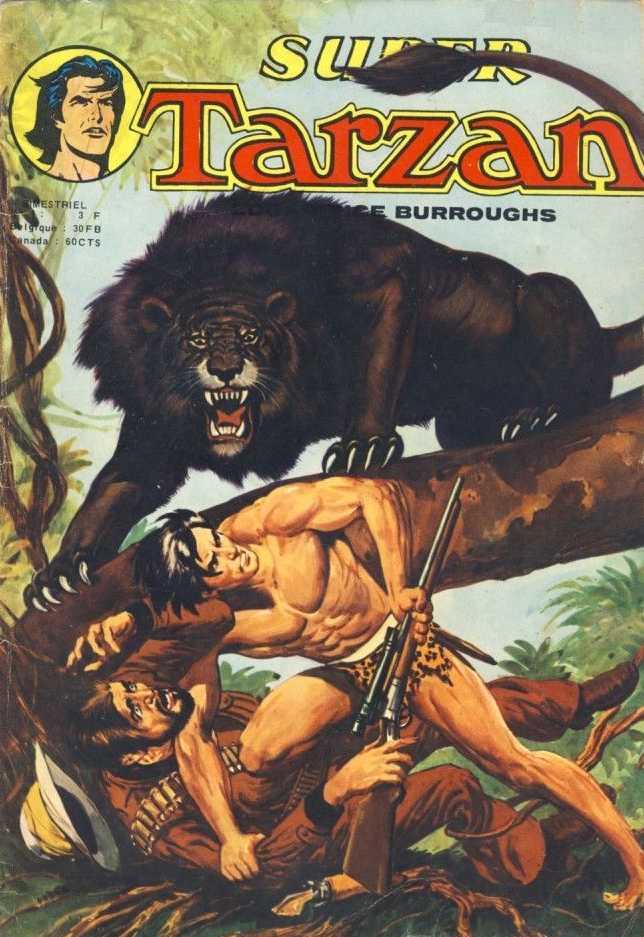 Scan de la Couverture Tarzan Super n 4